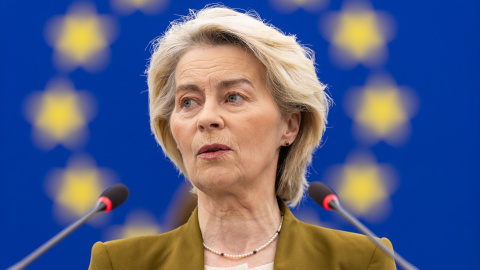 Ursula von der Leyen, presidenta de la Comisión Europea.