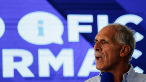 El candidato presidencial, Nasry Asfura, del Partido Nacional de Honduras.