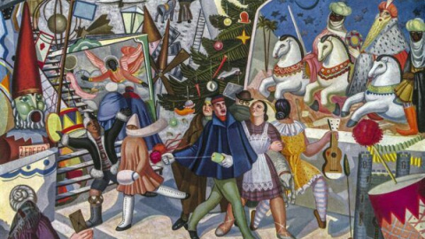 La gran exposición de la bruja buena, mitad marisco, mitad ángel 