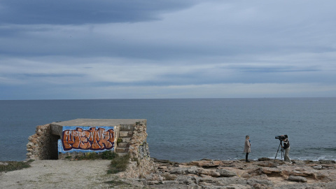 La playa de Garrucha donde fue encontrado el cadáver de un niño de 4 años.