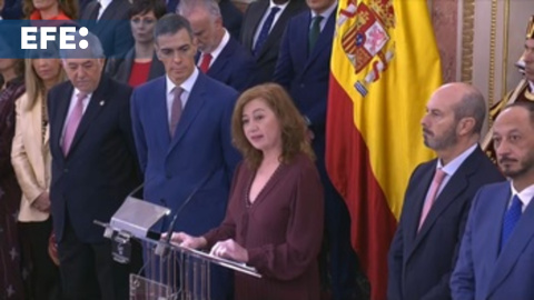 Armengol defiende adaptar la Constitución a la diversidad territorial de España (V) Armengol defiende adaptar la Constitución a la diversidad territorial de España (V)