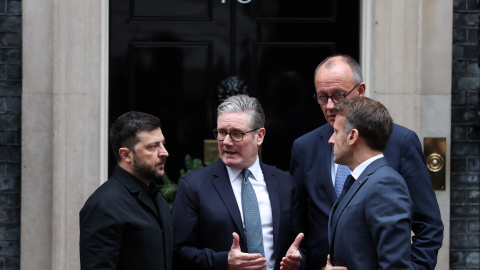 Líderes europeos y Zelenski reunidos en Londres, a 8 de diciembre de 2025. Líderes europeos y Zelenski reunidos en Londres, a 8 de diciembre de 2025.