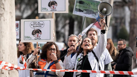 La Plataforma por la Sanidad Pública se opone a la huelga de médicos "en plena crisis de gripe" y les insta a "buscar fórmulas menos dañinas"