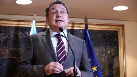 (Foto de ARCHIVO)El fiscal general del Estado, Álvaro García Ortiz, clausura la escuela de verano del Ministerio Fiscal, en el Pazo de Mariñán, a 13 de junio de 2025, en Bergondo, A Coruña (España). El evento que comenzó el miércoles, 11 de junio, tiene como tema central la Ley 5/1995, de 2 de mayo, del Tribunal del Jurado en coincidencia con el 30 aniversario de su puesta en marcha. El encuentro cita cada año a fiscales de toda España para tratar y debatir temas relacionados con la carrera fiscal.Gustavo de la Paz / Europa Press13/6/2025