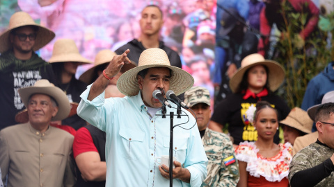 Nicolás Maduro durante una intervención.