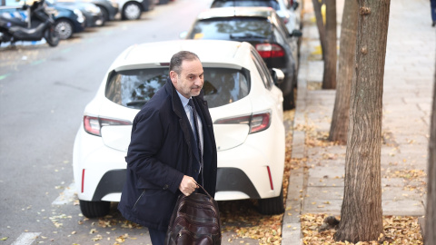El exministro José Luis Ábalos, llegando al Tribunal Supremo el pasado 27 de noviembre.