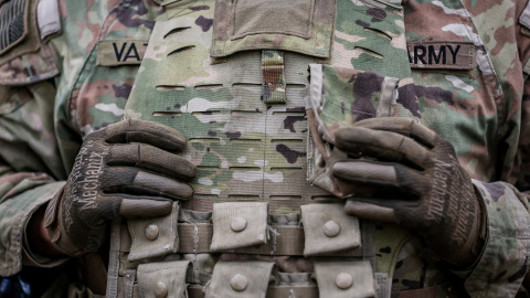Un soldado del Ejército de EEUU. Un soldado del Ejército de EEUU.