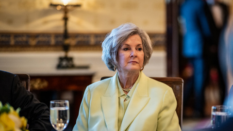 Imagen de archivo de la jefa de gabinete de la Casa Blanca, Susie Wiles.