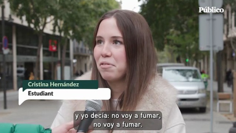Salimos a la calle para preguntar a varios fumadores y exfumadores por qué empezaron a consumir tabaco y qué beneficios creen que tiene abandonarlo