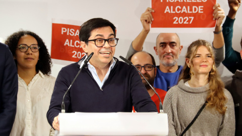 Gerardo Pisarello en la presentació de la seva candidatura a les primàries de BComú per ser el candidat a l'alcaldia en les eleccions del 2027.