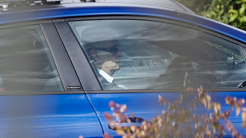 Juan Carlos Peinado llega a La Moncloa. Imagen de archivo. Juan Carlos Peinado llega a La Moncloa. Imagen de archivo.