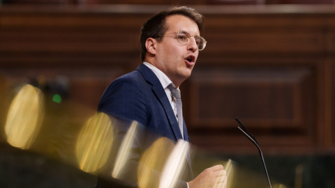 Jorge Pueyo Jorge Pueyo, durante un Pleno en el Congreso en noviembre de 2025.