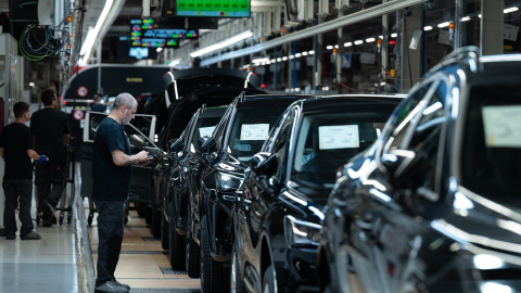 Imagen de archivo de la fábrica de Seat en Martorell.