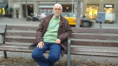 El periodista Francesc Ràfols, fotografiat a Barcelona.