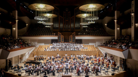 Auditorio Nacional de Música Imagen de archivo del Auditorio Nacional de Música, en Madrid.