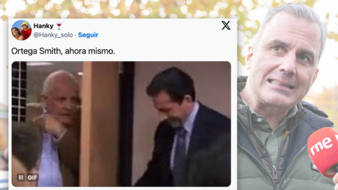 Reacciones a la noticia sobre Ortega Smith.