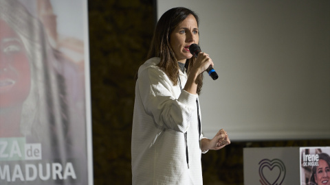 La secretaria general de Podemos, Ione Belarra.