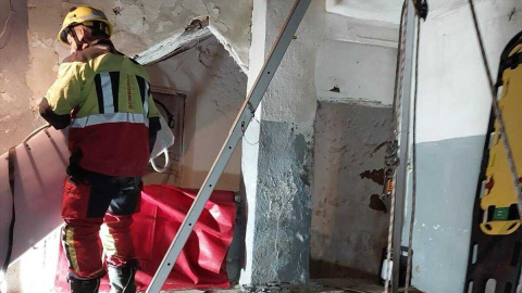 La Nochebuena acaba en rescate en un pueblo de Toledo tras caer una persona a la cueva de una vivienda