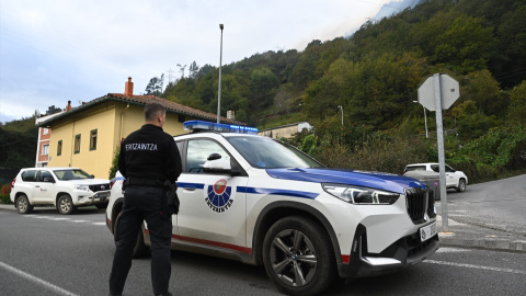 Un dispositivo de la ertzaintza. Archivo.