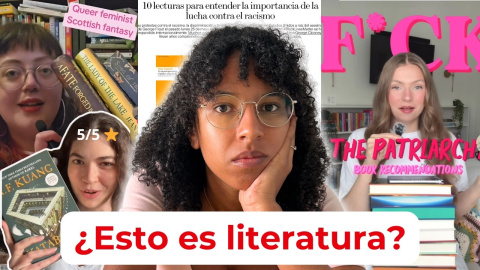 Libro de 'Booktrovertida' sobre los libros con mensaje social.