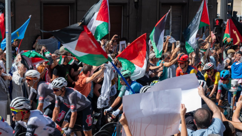 La Vuelta 2026 deja fuera a las comunidades que se movilizaron por Palestina