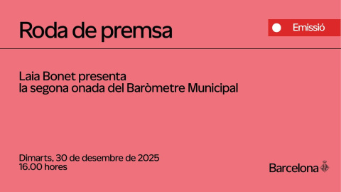 Laia Bonet presenta la segona onada del Baròmetre Municipal