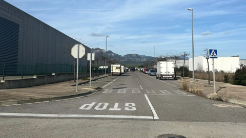 Imagen del polígono de Les Mataltes, en La Sènia (Tarragona), donde se celebra la 'rave'. Imagen del polígono de Les Mataltes, en La Sènia (Tarragona), donde se celebra la 'rave'.