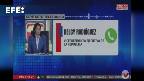 Vicepresidenta dice que se desconoce el paradero de Maduro y exige a EE.UU. prueba de vida
