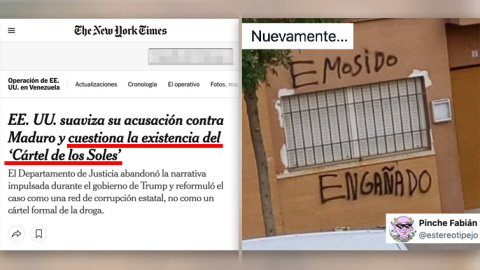 Una reacción a la noticia sobre el supuesto Cártel de los Soles.
