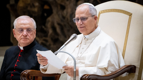 El Papa León XIV durante su Audiencia General el Aula Pablo VI, a 7 de enero de 2026. El Papa León XIV durante su Audiencia General el Aula Pablo VI, a 7 de enero de 2026.