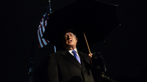 Trump, en Washington este 9 de enero. Trump, en Washington este 9 de enero.