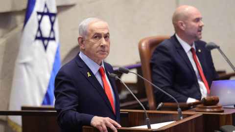 Primer ministro israelí, Benjamin Netanyahu. Imagen de archivo del primer ministro israelí, Benjamin Netanyahu.