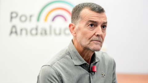 El coordinador federal de Izquierda Unida (IU), Antonio Maíllo, durante una entrevista. El coordinador federal de Izquierda Unida (IU), Antonio Maíllo, durante una entrevista.