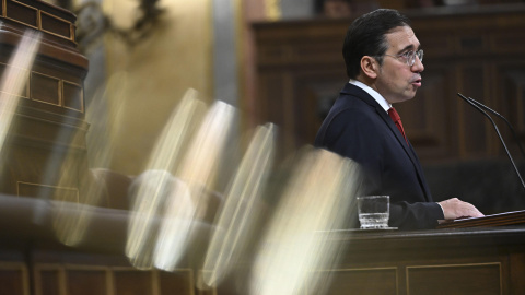 El ministro de Asuntos Exteriores, José Manuel Albares, comparece en el Congreso de los Diputados, este jueves El ministro de Asuntos Exteriores, José Manuel Albares, comparece en el Congreso de los Diputados, este jueves