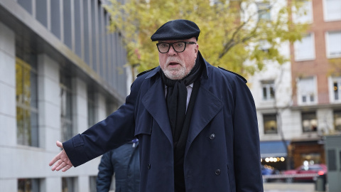 El comisario jubilado José Manuel Villarejo El comisario jubilado José Manuel Villarejo a su llegada a la Audiencia Nacional.