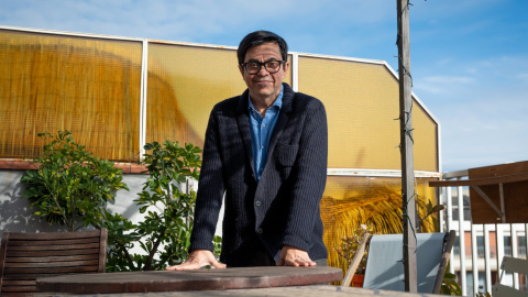 Retrat de Gerardo Pisarello, abans de ser entrevista per 'Públic'.