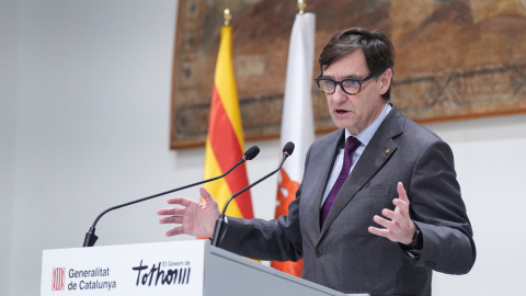El presidente de la Generalitat de Catalunya, Salvador Illa.