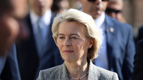 Fotografía de archivo de la presidenta de la Comisión Europea, Ursula von der Leyen. Fotografía de archivo de la presidenta de la Comisión Europea, Ursula von der Leyen.
