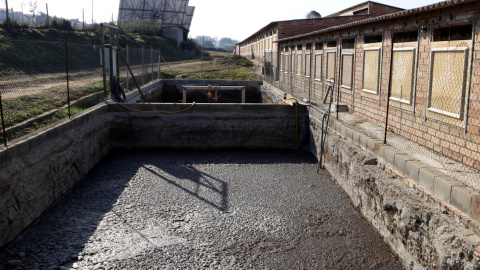 Pla general de la bassa de purins