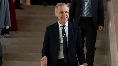 El primer ministro de Canadá, Mark Carney.