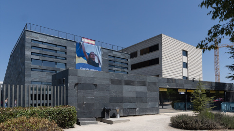 Foto de archivo de la Fachada del Centro de Recepción, Atención y Derivación (Creade) de Pozuelo de Alarcón. Foto de archivo de la Fachada del Centro de Recepción, Atención y Derivación (Creade) de Pozuelo de Alarcón.