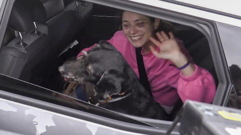 El perro Boro Boro, el perro de una de las heridas en el accidente de trenes de Adamuz.