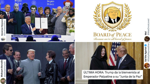 Memes sobre la Junta de Paz de Trump. Memes sobre la Junta de Paz de Trump.
