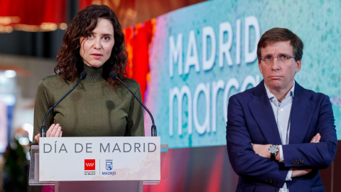 Ayuso y Almeida, esta mañana en Fitur. Ayuso y Almeida, esta mañana en Fitur.