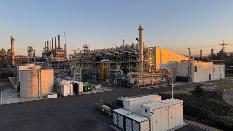 La planta que Plastic Energy opera con la saudía Sabic en Geelen (Países Bajos).