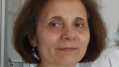 Gloria Boal en el servicio de atención primaria del Centro de Salud de San Fernando de Henares