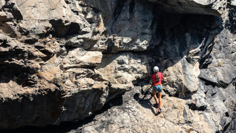Las vias ferrata son muy populares entre aquellos que disfrutan de la naturaleza.