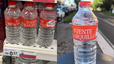 Denuncian un nuevo fraude en el agua de Solares: se vende como ‘Producto de Cantabria’ cuando es agua envasada en Albacete