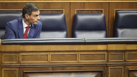 EuropaPress_7013702_presidente_gobierno_pedro_sanchez_sesion_plenaria_congreso_diputados La erosión del PSOE es incuestionable.