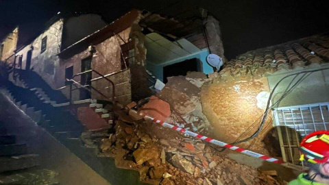Colapsa una vivienda en Puertollano por la borrasca Kristin, que golpea con fuerza a la provincia Colapsa una vivienda en Puertollano por la borrasca Kristin, que golpea con fuerza a la provincia